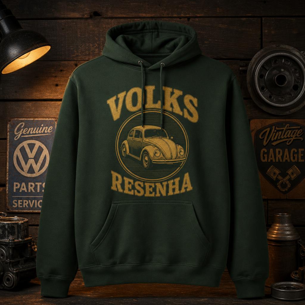 Blusa Moletom Verde Musgo
